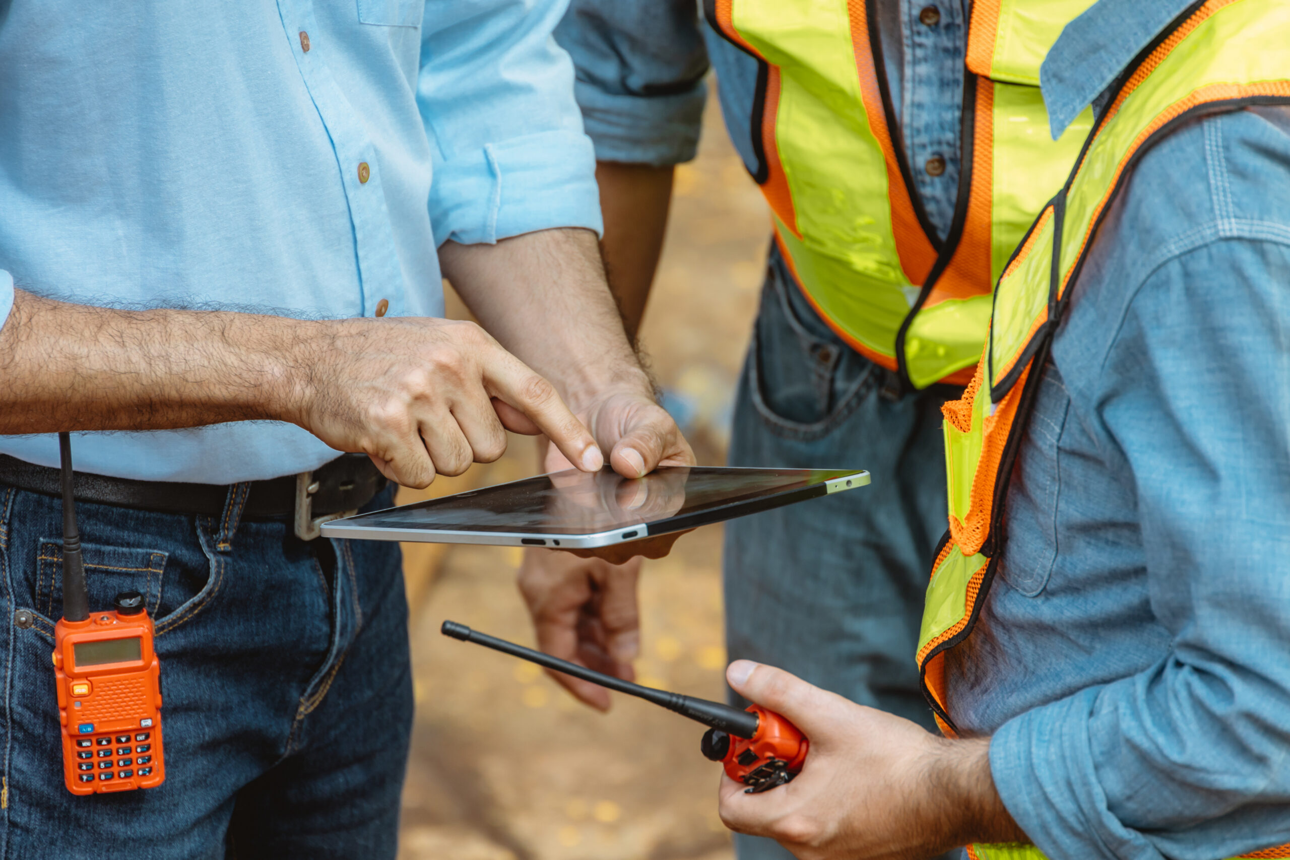 Data collection for safety and construction